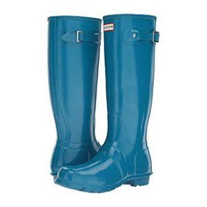 Original Tall Wellington Boots Ocean Blue.